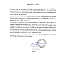 Communiqué officiel 8 mars 2024