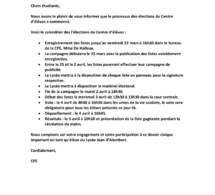 Élections CAA 2024