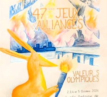 Concours d'Affiches Inter-alliances - Amanda Catalán, 2de B remporte le 3ème prix