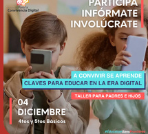 Taller de convivencia escolar y bienestar emocional  