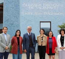 Le Lycée Jean d’Alembert accueille Clarisse Gérardin, nouvelle COCAC au Chili