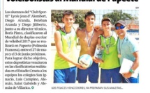 INVITACIÓN CEREMONIA: FELICITACIONES Y APOYO A NUESTROS SELECCIONADOS AL MUNDIAL DE BEACH VOLEYBALL