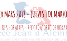 RECORDATORIOS DE 'RENTRÉE' 2018: 