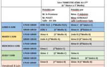 Consejos de clases Secundaria - 1er trimestre 2018