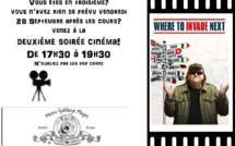VIENS À LA SOIRÉE CINÉMA DU VENDREDI 28 SEPTEMBRE !