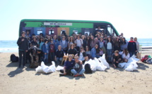 Recordando la Limpieza de playa de los 1ros medios con Plastic Oceans