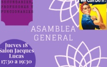 Asamblea de Mujeres #3 - jueves 18 de octubre