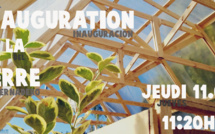 AUJOURD'HUI, JEUDI 11, INAUGURATION SERRE // HOY, JUEVES 11, INAUGURACIÓN INVERNADERO