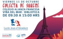 Donación de sangre Lycée Jean d'Alembert (CDI)