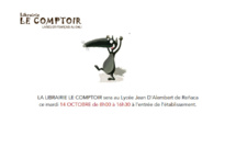 La librairie Le Comptoir au Lycée le 14 de octobre