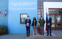 Visite de l'Ambassadeur de la France au Chile M. Pascal Teixeira da Silva