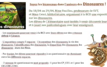 Dinosaures à la BCD! Du 18 au 22 Avril