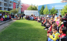 Spectacle musical de l'école maternelle.