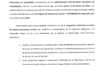 Nombramiento Encargada de convivencia escolar