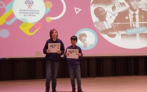 Raimundo Balic et Lucas Echeverria, CM2 D, obtiennent le premier Prix au concours d'éloquence ( FINALE ZONE AMERIQUES SUD) Ambassadeurs et Ambassadrices en Herbe 2023