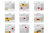 Calendrier Scolaire 2024