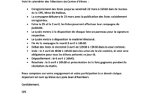 Élections CAA 2024