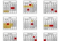 Calendrier Scolaire 2025