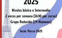 Cours de français 2025