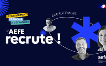 APPEL À CANDIDATURE: Postes de détachés d’enseignement et d’éducation à pourvoir au 01 août 2026