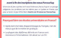 Inscription à ParcourSup 2026