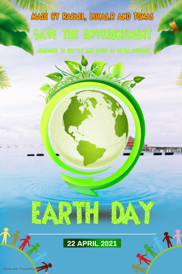 Copia de planet earth day celebration - Hecho con PosterMyWall