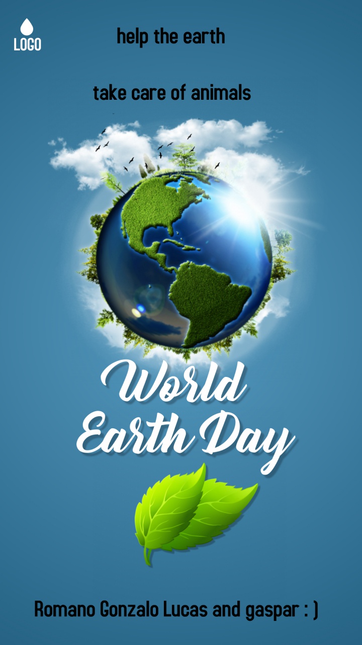 Copia de world earth day template - Hecho con PosterMyWall