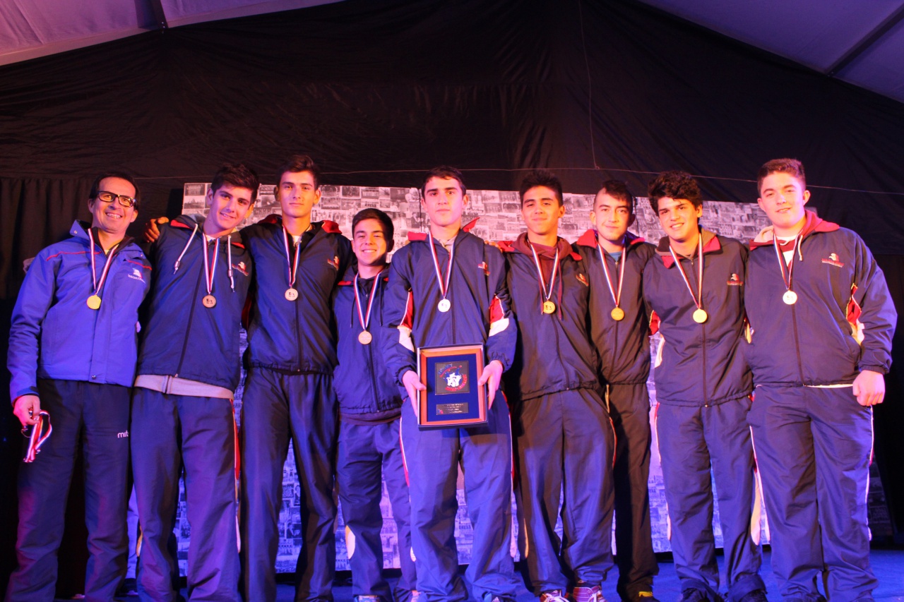 Primer lugar Vóleibol Varones: Lycée Jean d'Alembert, Viña del Mar Primer lugar Vóleibol Varones: Lycée Jean d'Alembert, Viña del Mar